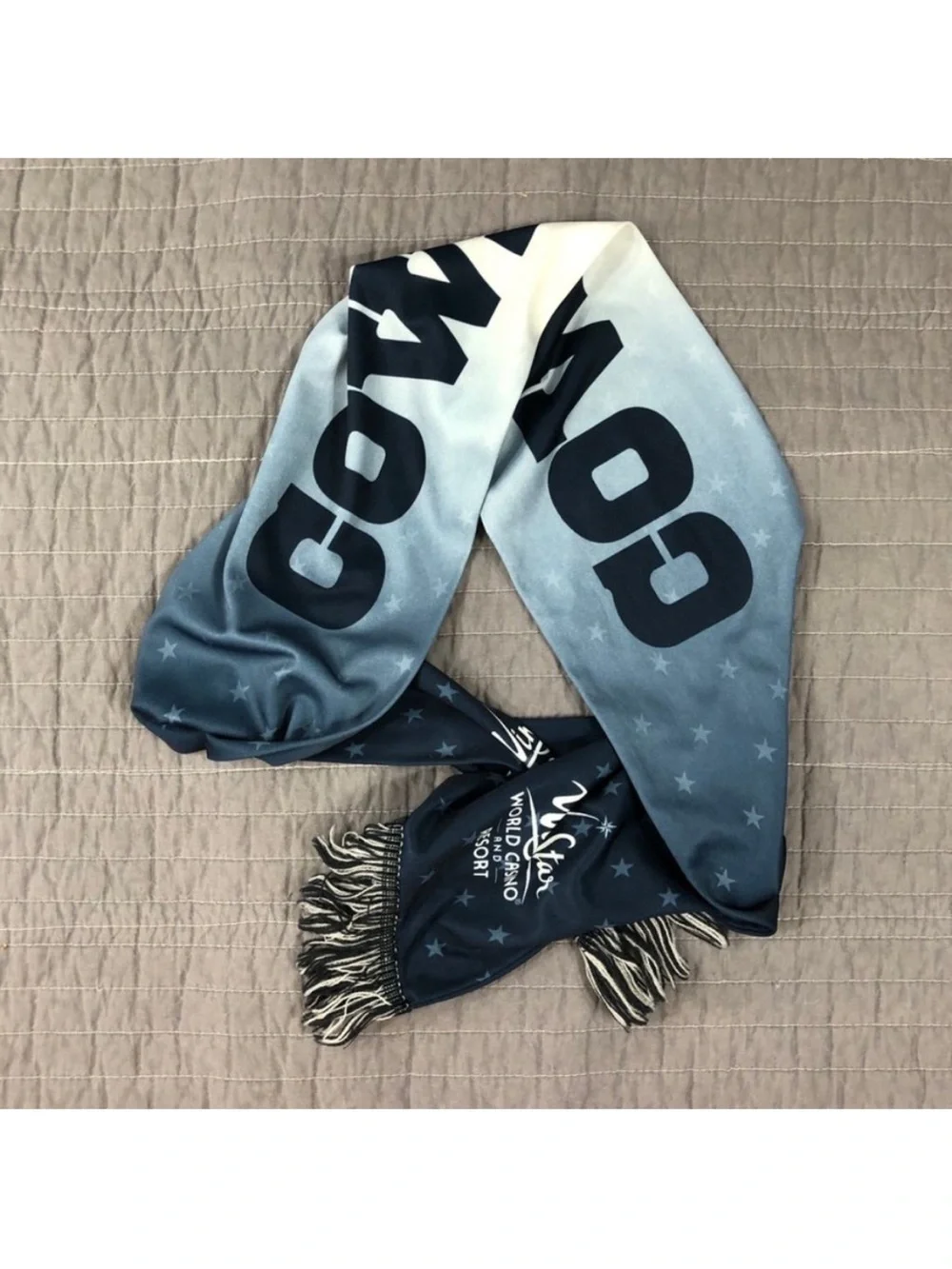 Cowboys Blue Fan Scarf